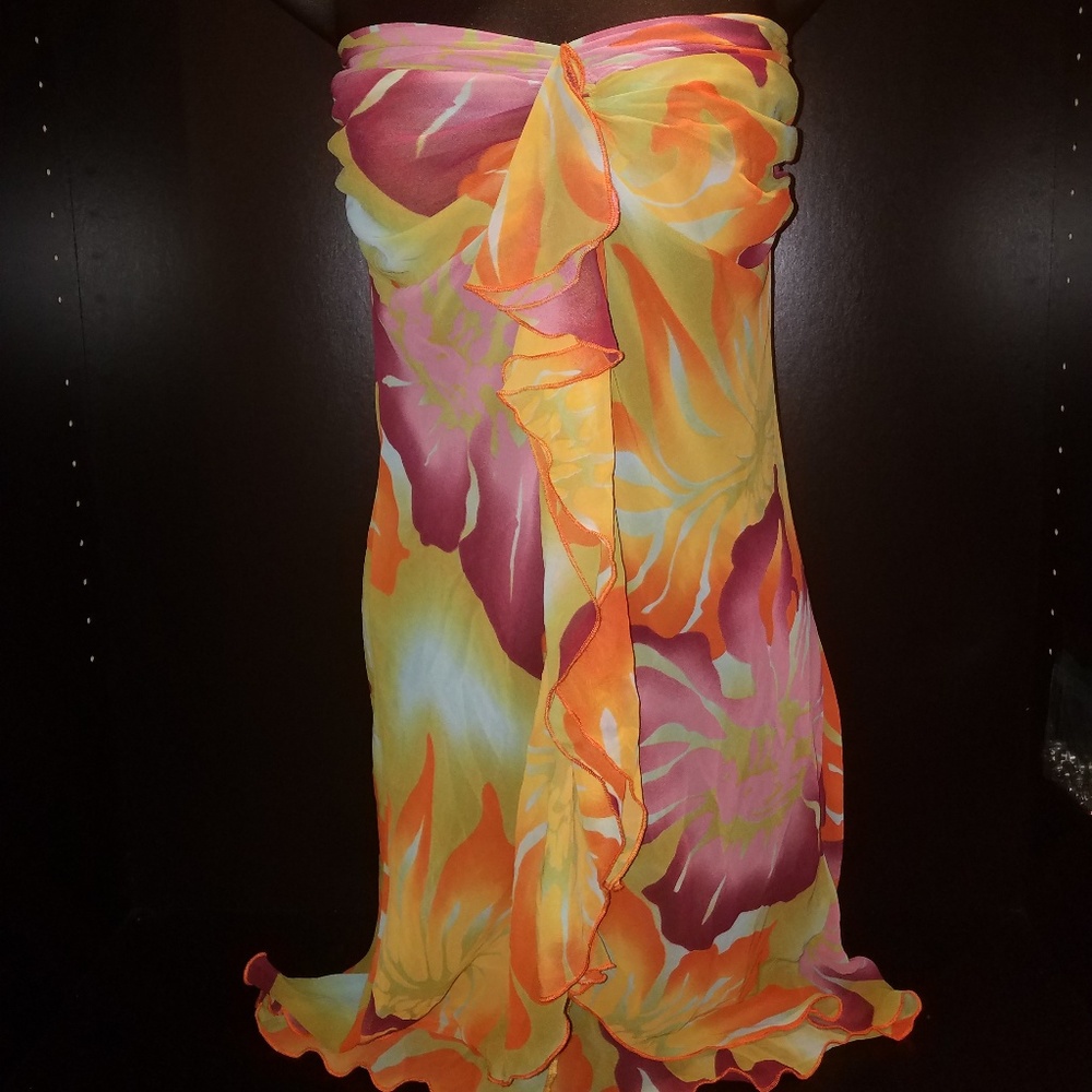 Beautiful, Vibrant, Tropical Cover-Up